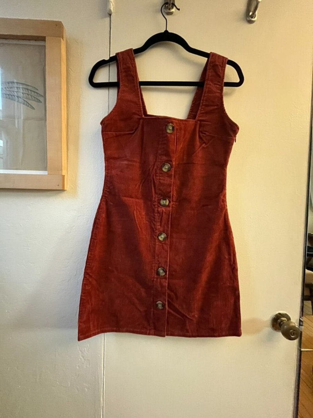 Corduroy Mini Dress